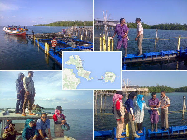 Jurnalis Layari Perairan Belitung Tinjau `Kandidat` Pulau Karantina